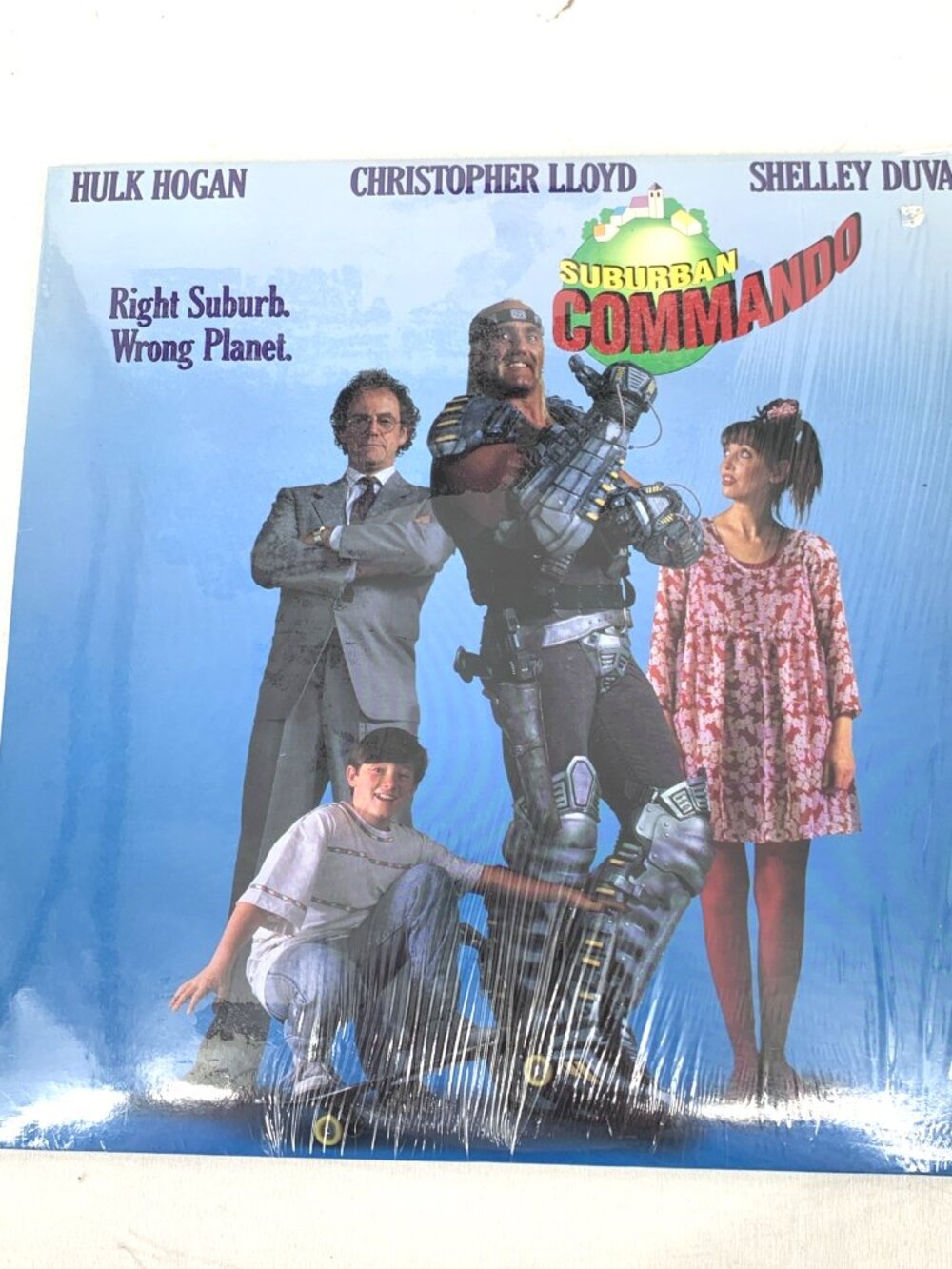 Suburban Commando Laserdisc LD Hulk Hogan Christopher Lloyd Shelley Duvall 1991